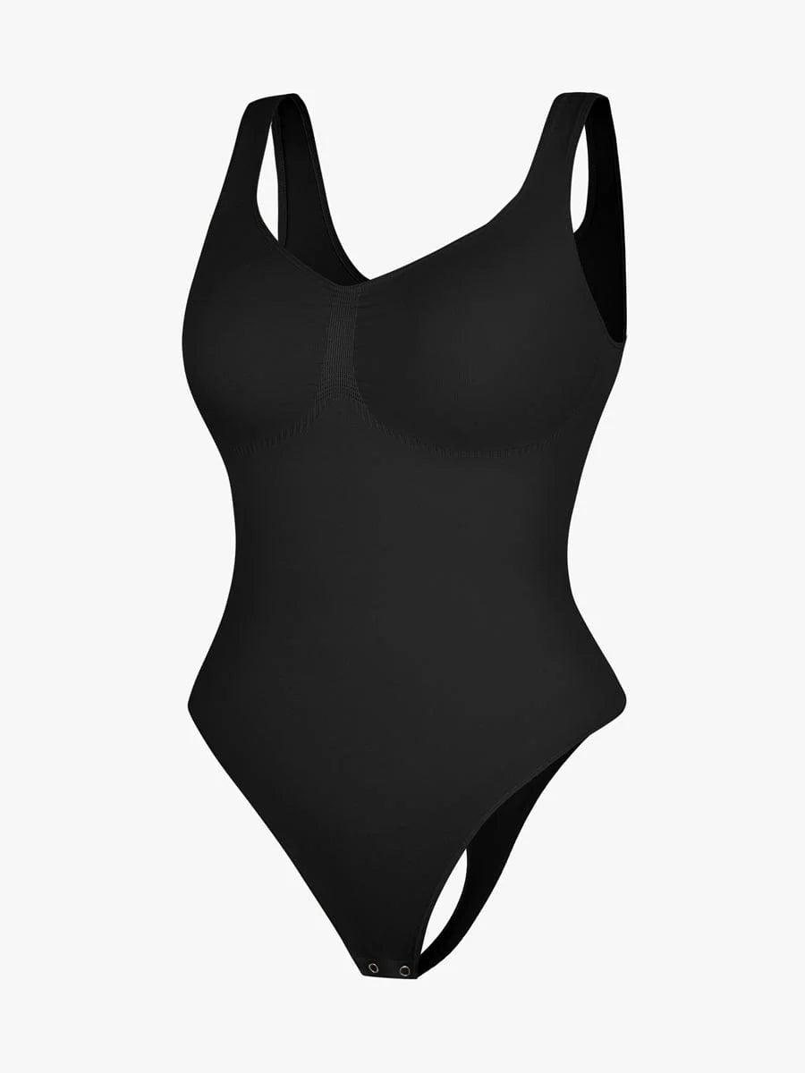 Pure Curve Seamless Full Support Control Thong Bodysuit