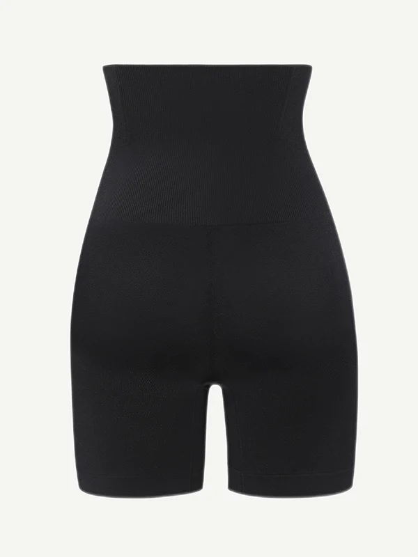 Seamless Double-Layer Tummy Panel 4 Steel Bones Shapewear Shorts
